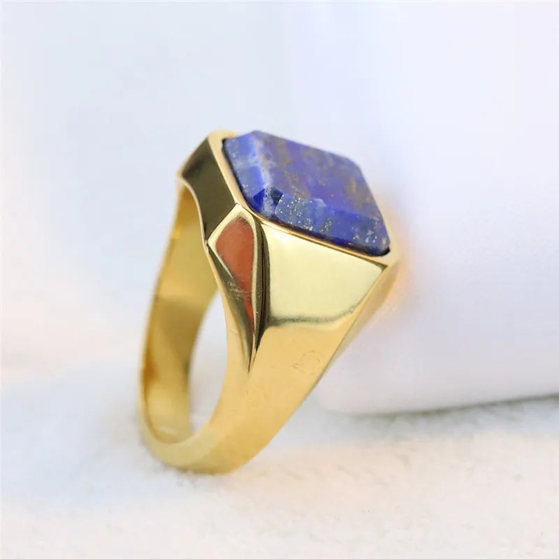 Chevalière Blue Stone