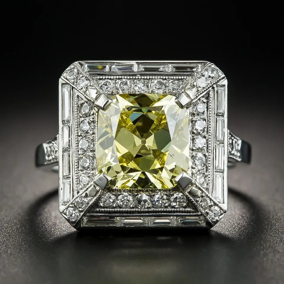 Bague Yellow Vintage