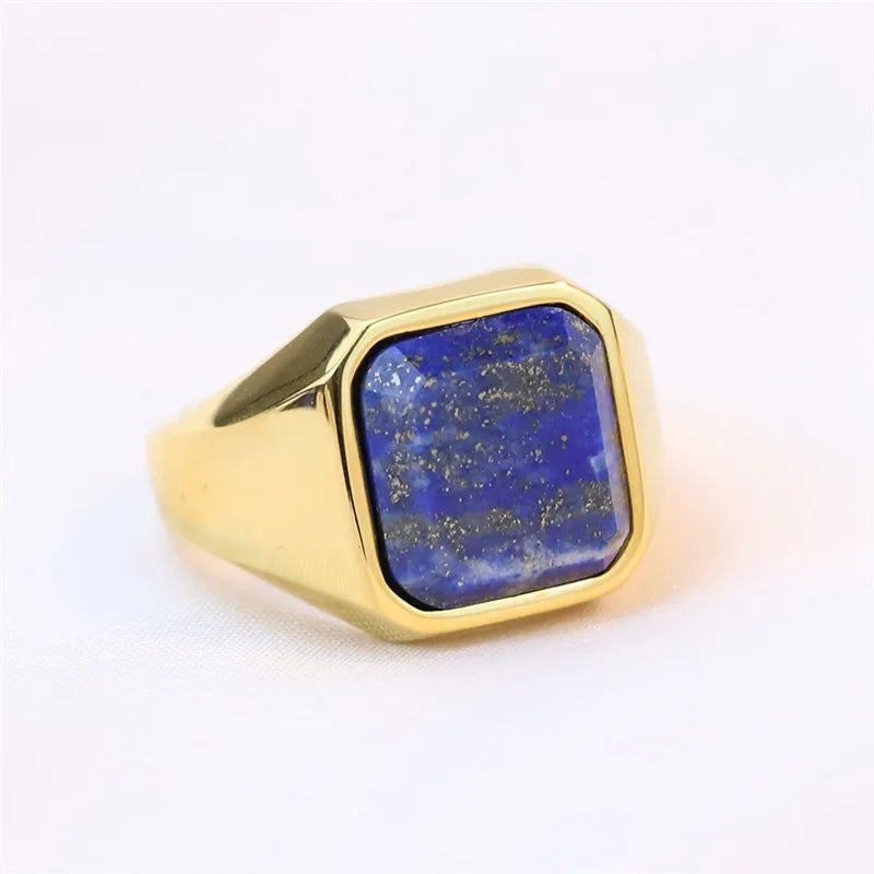Chevalière Blue Stone