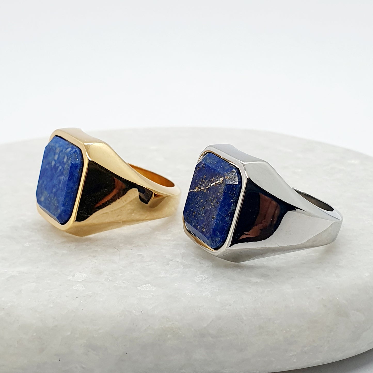 Chevalière Blue Stone