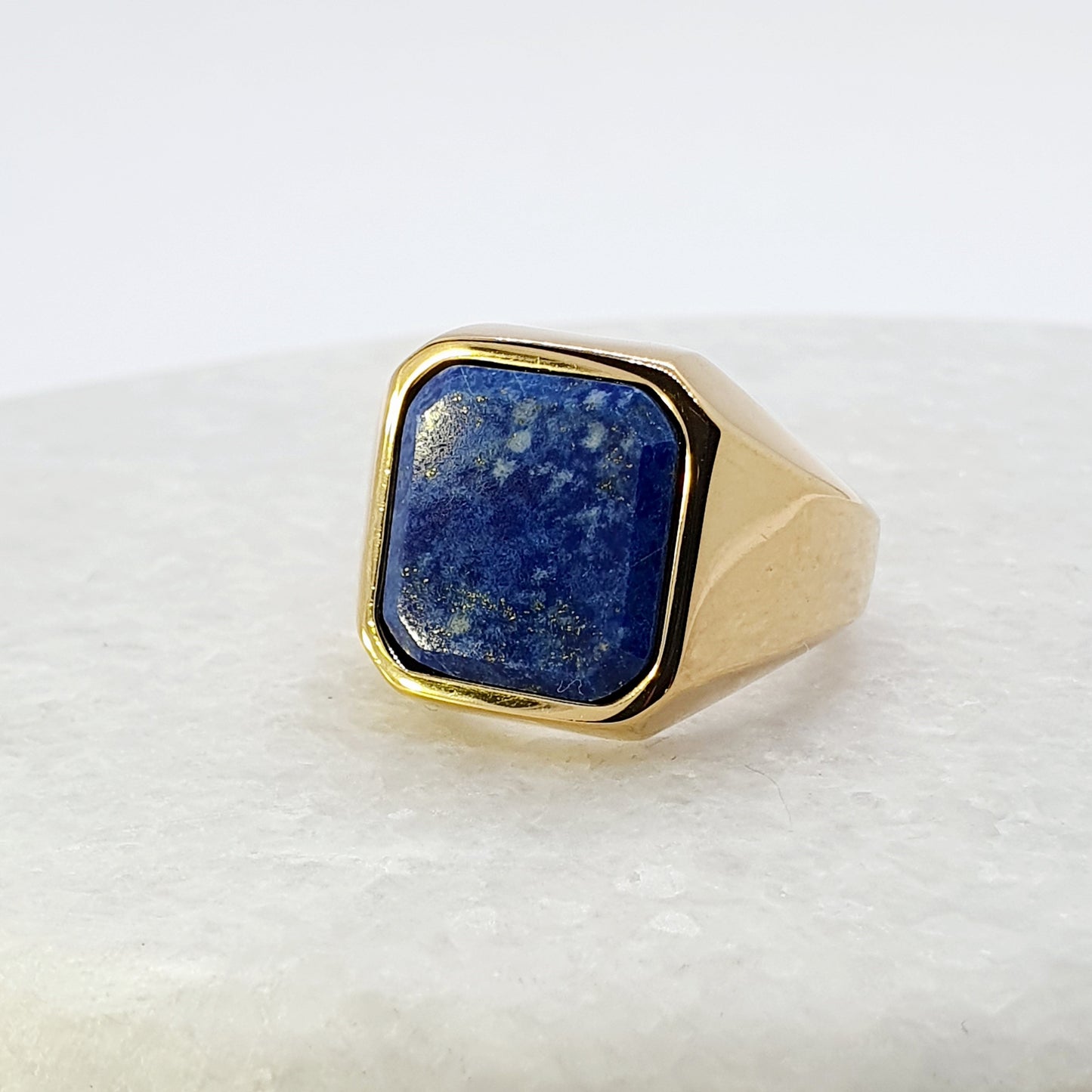 Chevalière Blue Stone