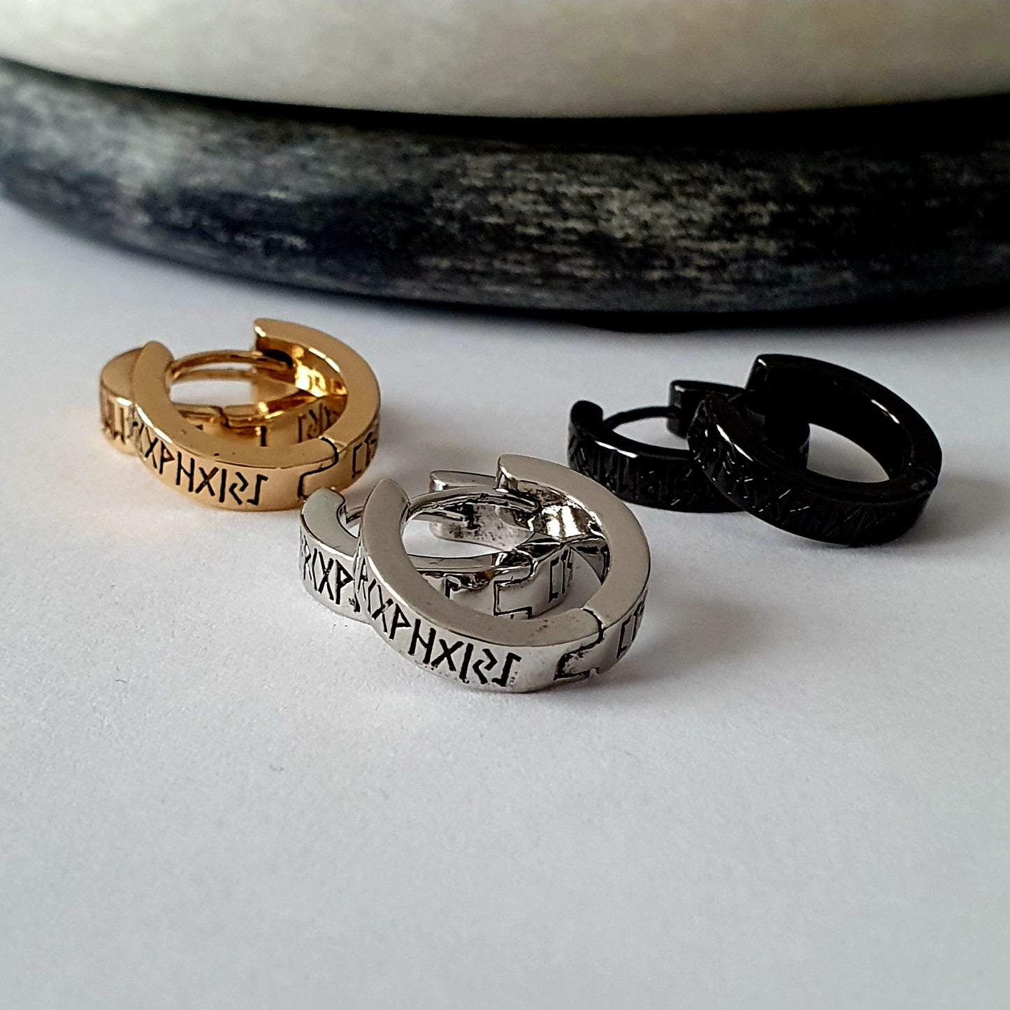 Boucles d'oreilles Viking Rune