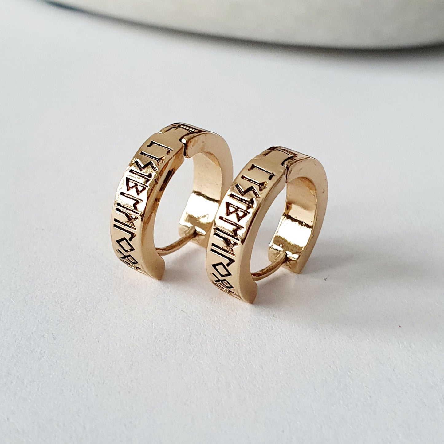 Boucles d'oreilles Viking Rune