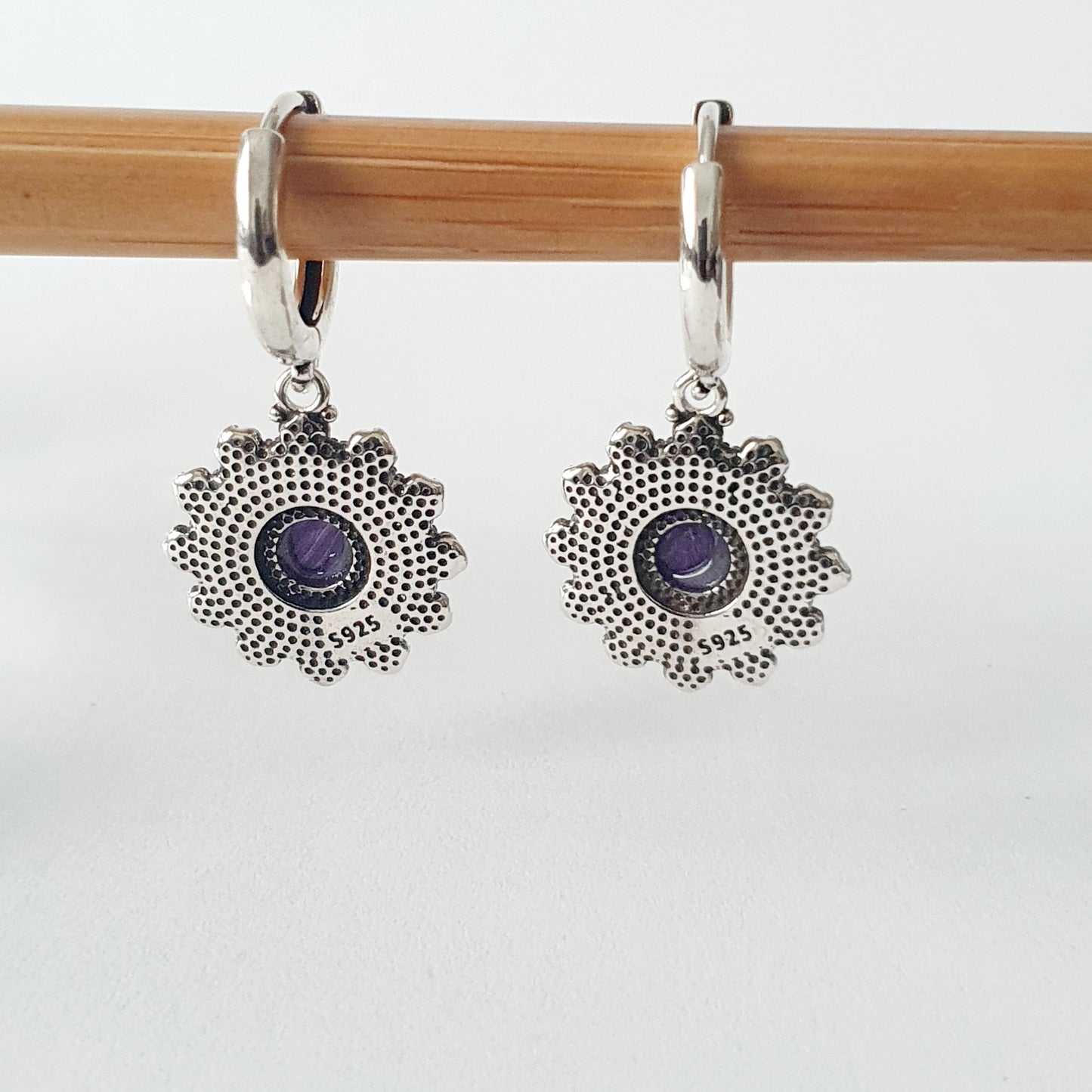 boucles d'oreilles Retro- Kyanite