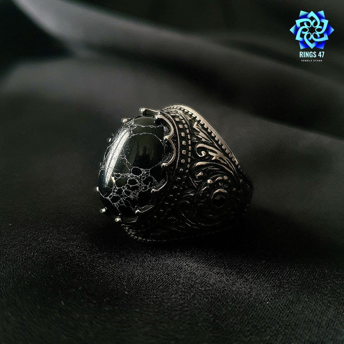Bague Chevalière Le Baroque Vintage