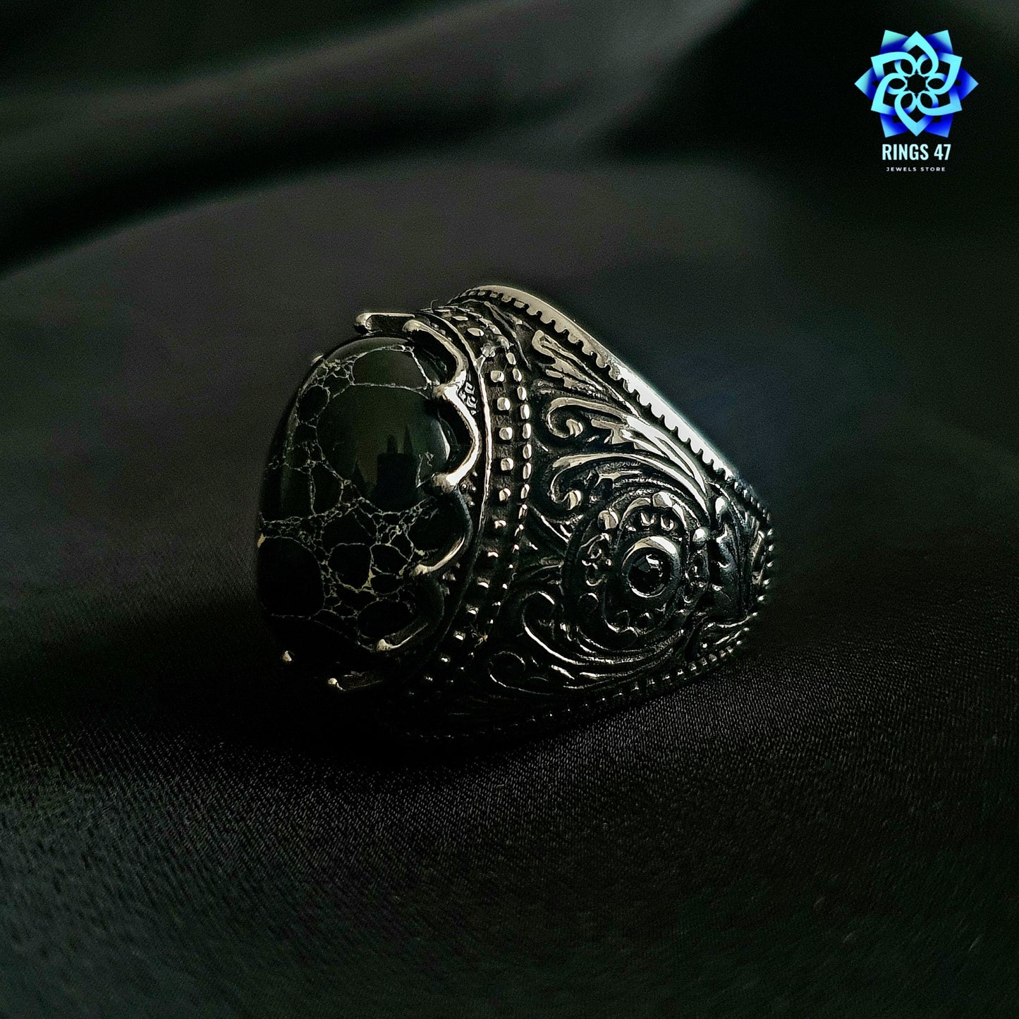 Bague Chevalière Le Baroque Vintage