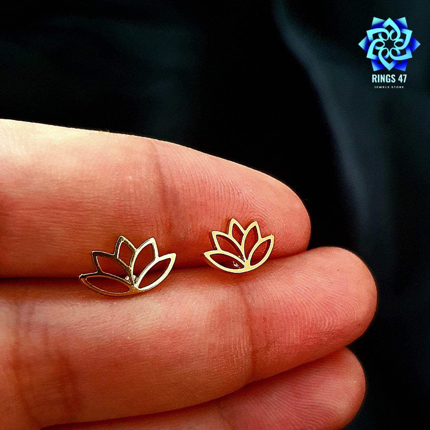 Boucles d’Oreilles Le Lotus