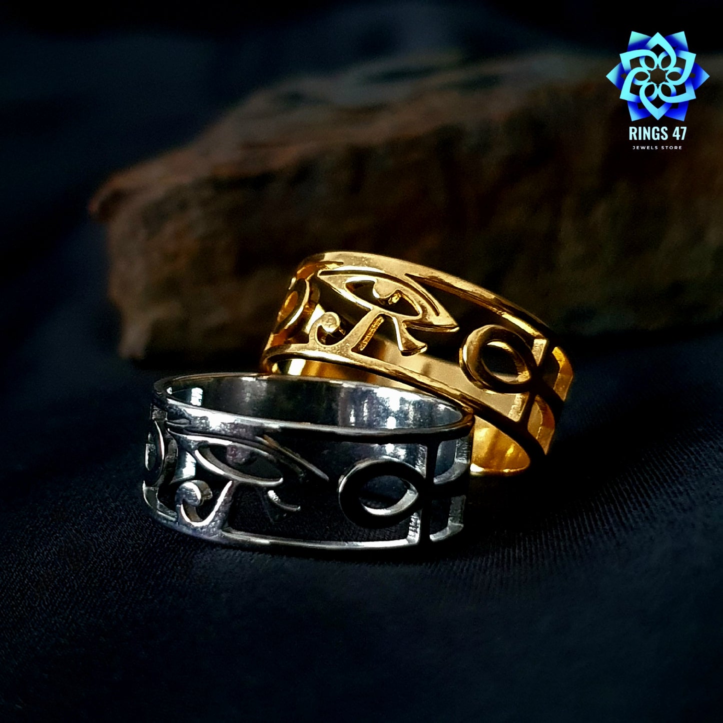 Bague Œil d’Horus – Symbole Égyptien