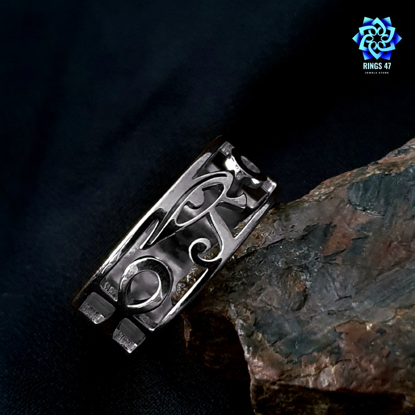 Bague Œil d’Horus – Symbole Égyptien