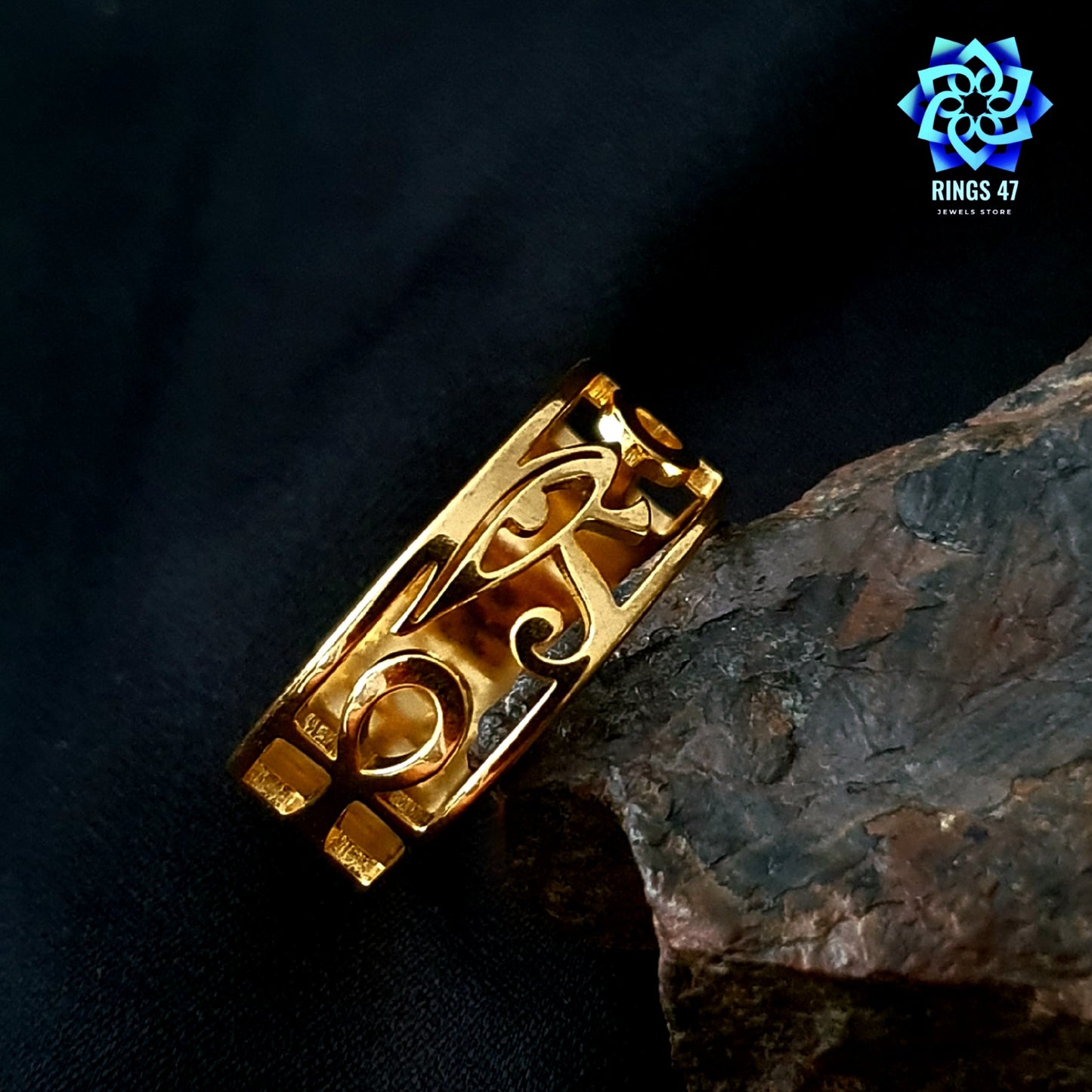 Bague Œil d’Horus – Symbole Égyptien