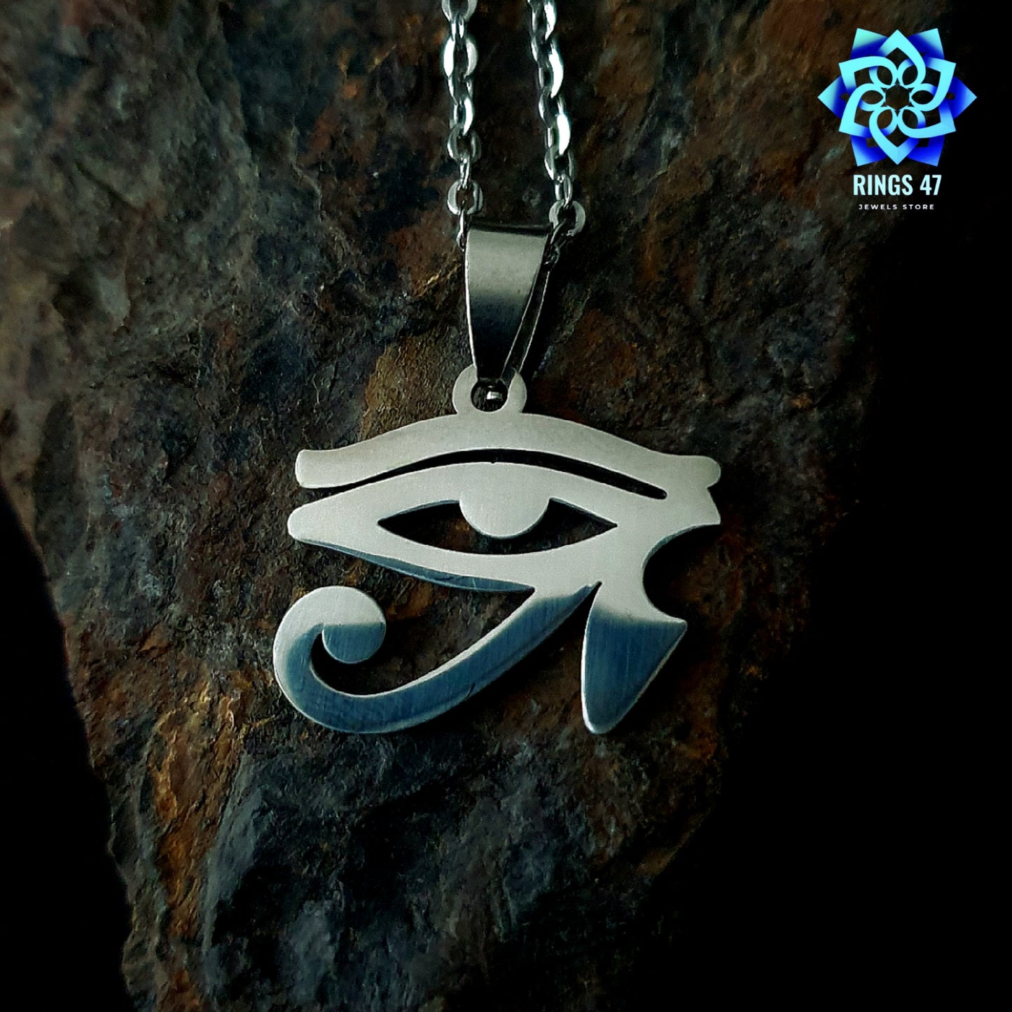 Gardien d’Égypte – Collier Œil Protecteur