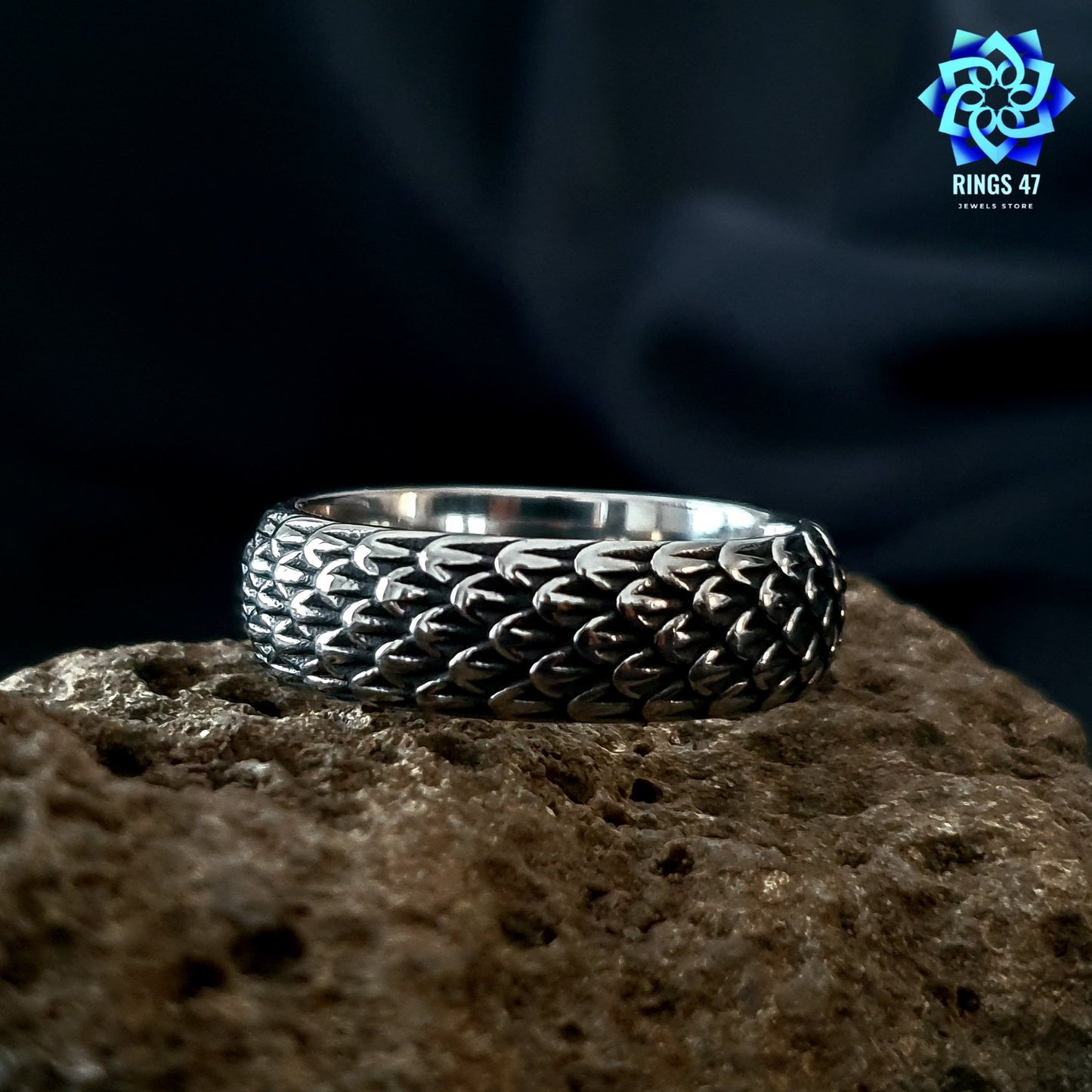 Bague Dragon Shell