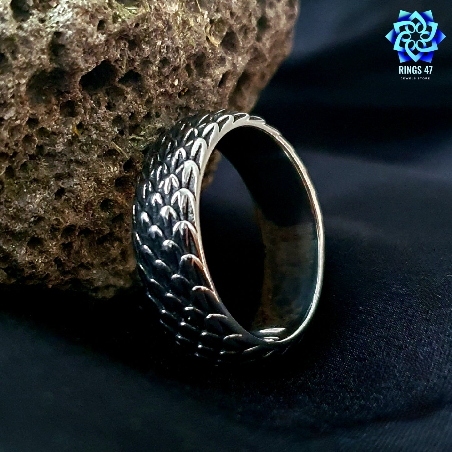 Bague Dragon Shell