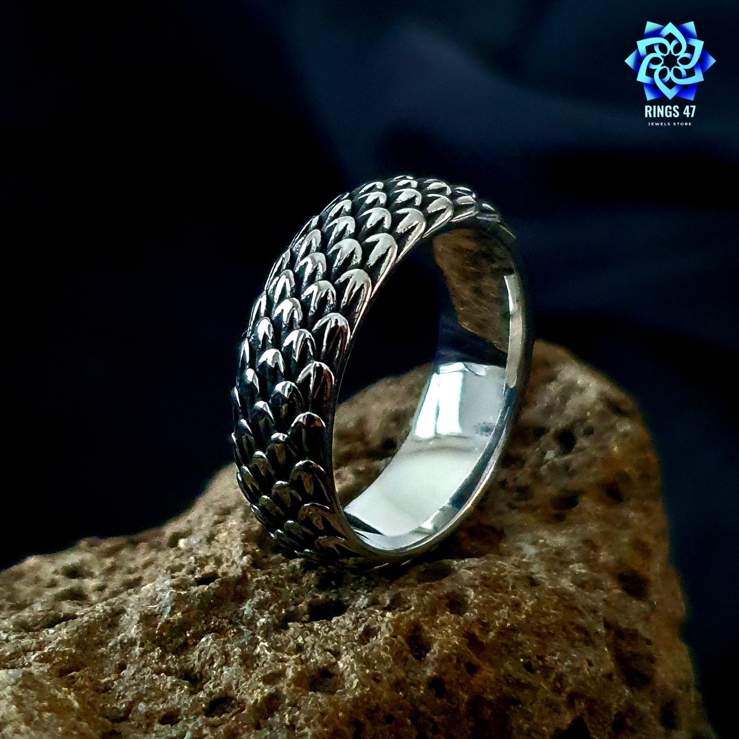 Bague Dragon Shell