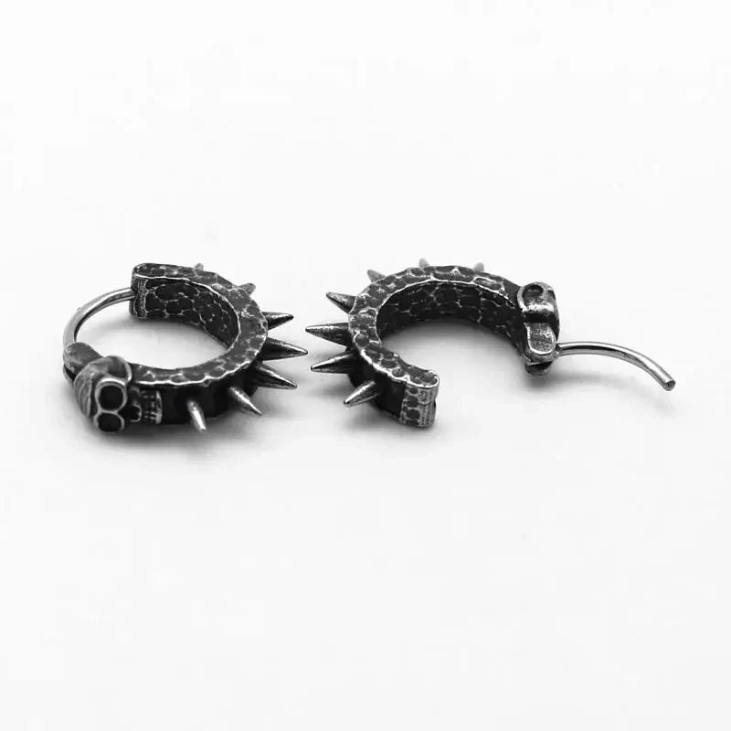 Boucles d'oreilles Punky Skull