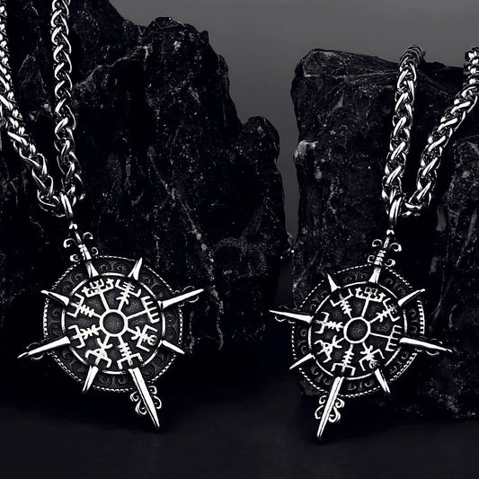 Collier Boussole Nordique