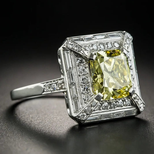 Bague Yellow Vintage