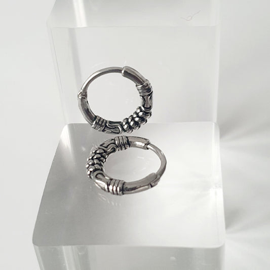 Boucles d'oreilles Tribal-Code