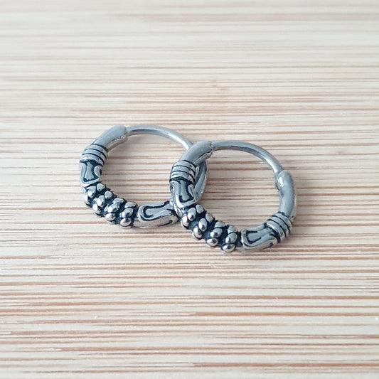 Boucles d'oreilles Tribal-Code