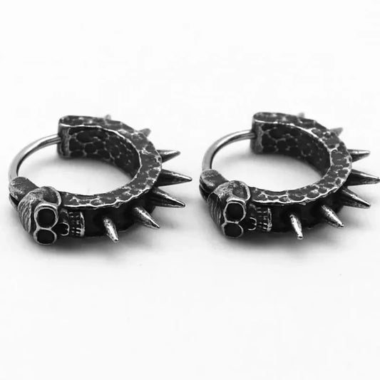 Boucles d'oreilles Punky Skull